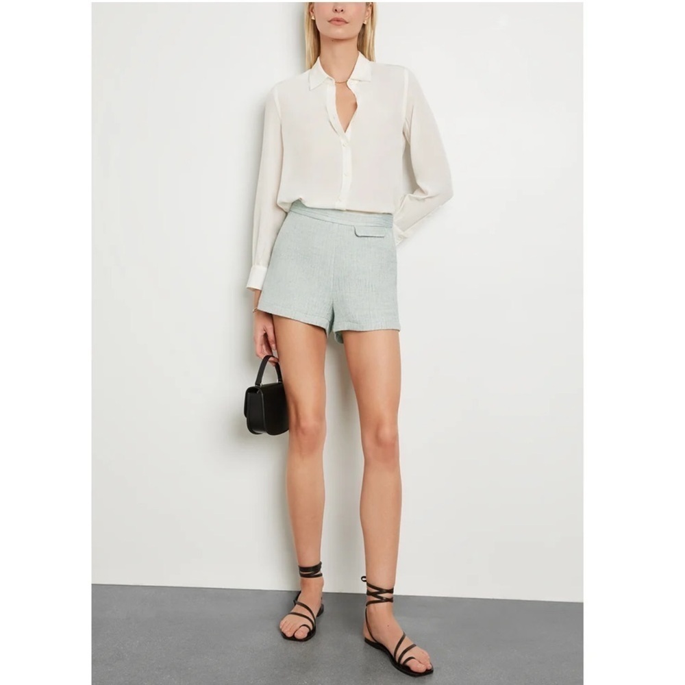 Matin Luca Short In Pale Blue Nwt Women's Shorts — image 2 of 8